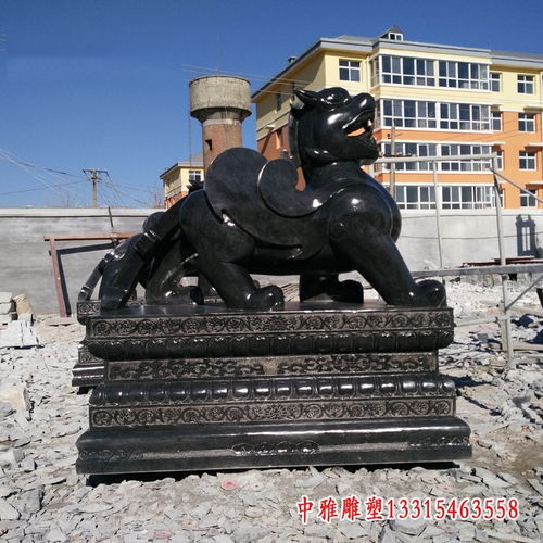 鎮(zhèn)宅辟邪石雕貔貅 六盤水貔貅石雕雕塑加工廠 中雅雕塑