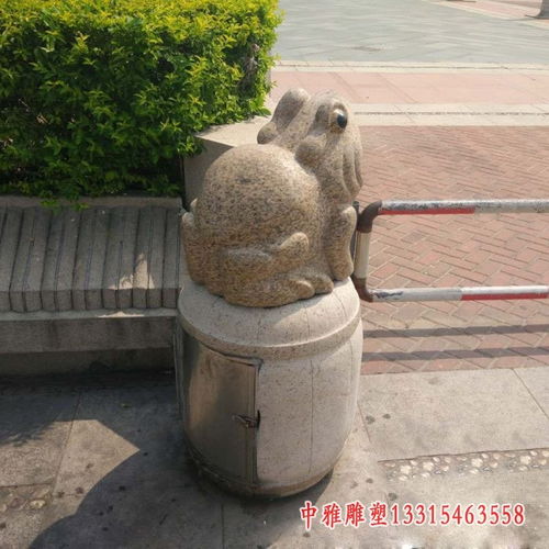 石頭垃圾桶 衡陽垃圾桶青石雕塑制作廠