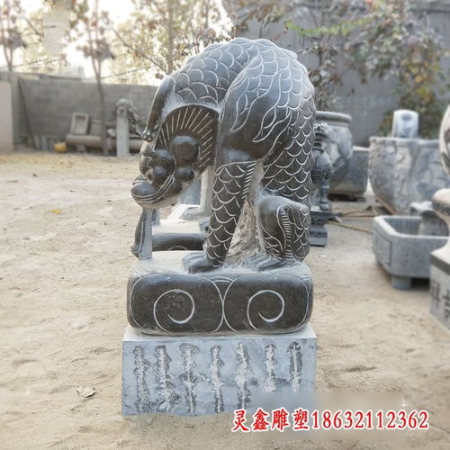 避水獸石雕 蕪湖避水獸青石雕塑價格