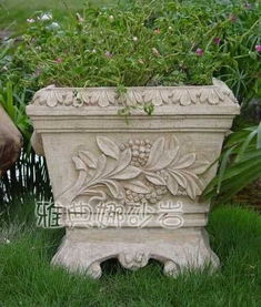 供應砂巖浮雕,藝術花盆適用于家居裝飾,別墅室內外裝飾等