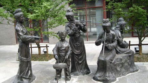 音樂文化現(xiàn)代藝術(shù)品人物雕塑展覽