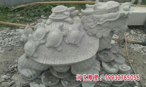 龍龜石碑 房地產龍龜石頭雕塑訂制