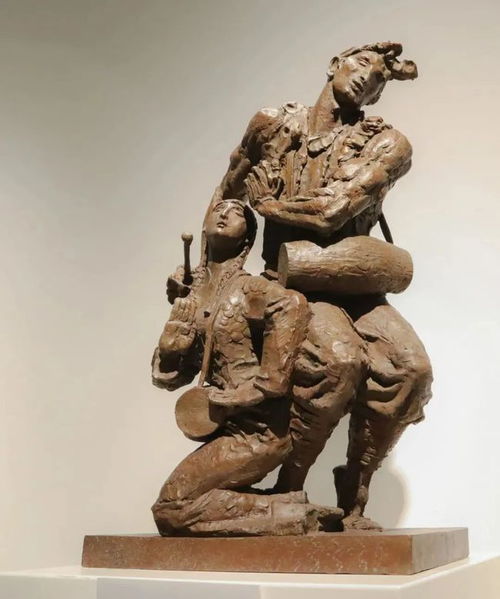 展覽現場 禮贊中華 曾成鋼雕塑作品展開展